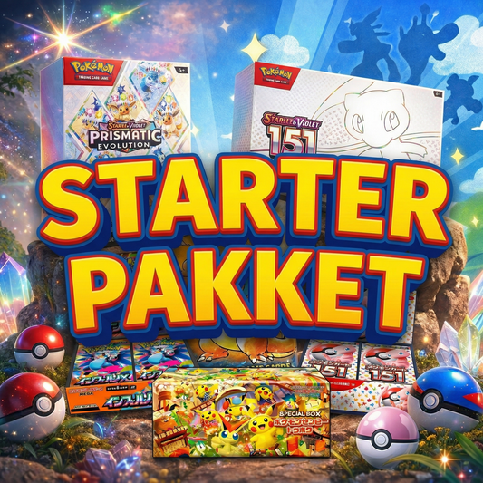 STARTER PAKKET - ENGELS EN JAPANS TALIGE POKEMON SUPPLIERS